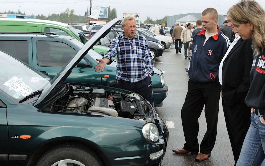 типичный перекупщик автомобилей